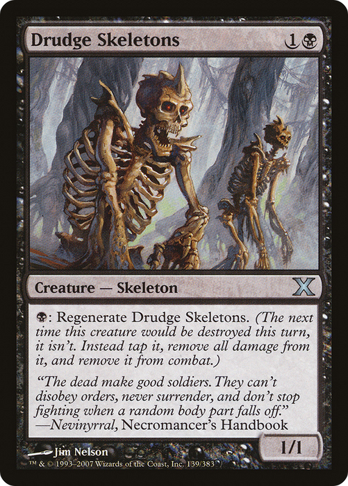 Drudge Skeletons (10E-139) - uncommon