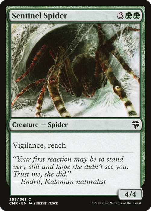 Sentinel Spider (CMR-253) - common - Foil
