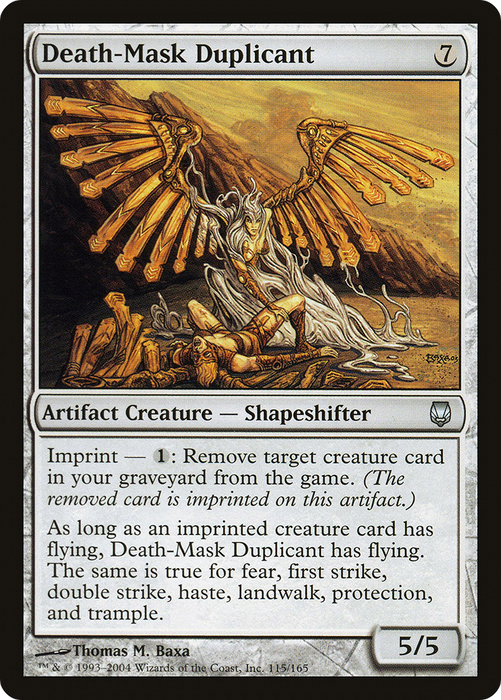Death-Mask Duplicant (DST-115) - uncommon - Foil