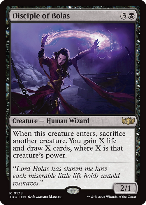Disciple of Bolas (TDC-178) - rare