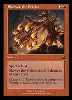 Skewer the Critics (RVR-340) - common - Foil