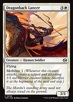 Dragonback Lancer (TDM-009) - common - Foil