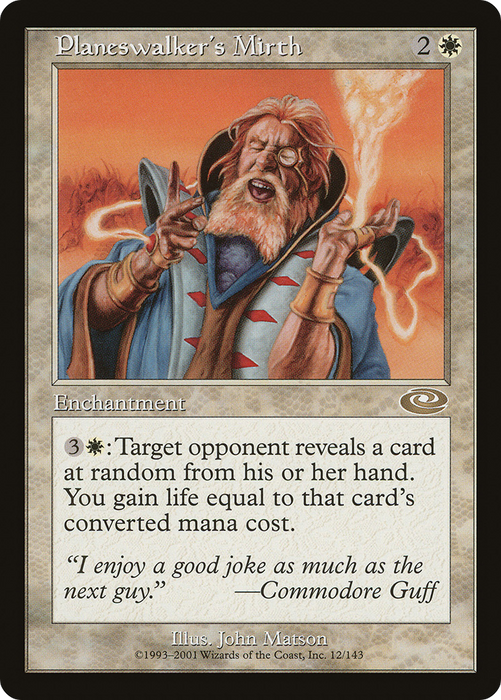 Planeswalker's Mirth (PLS-012) - rare - Foil