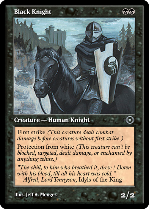 Black Knight (PRM-35922) - uncommon - Foil