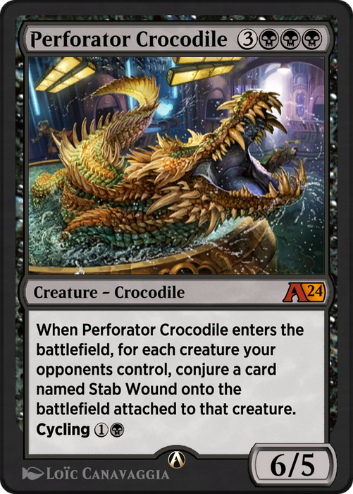 Perforator Crocodile (YMKM-011) - mythic