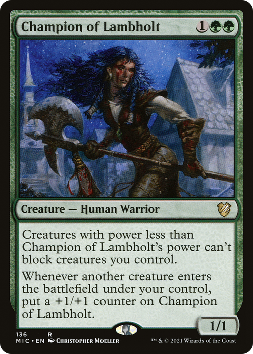 Champion of Lambholt (MIC-136) - rare