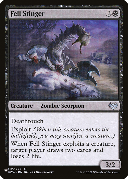 Fell Stinger (LIST-VOW-112) - uncommon