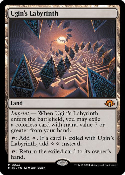 Ugin's Labyrinth (MH3-233) - mythic