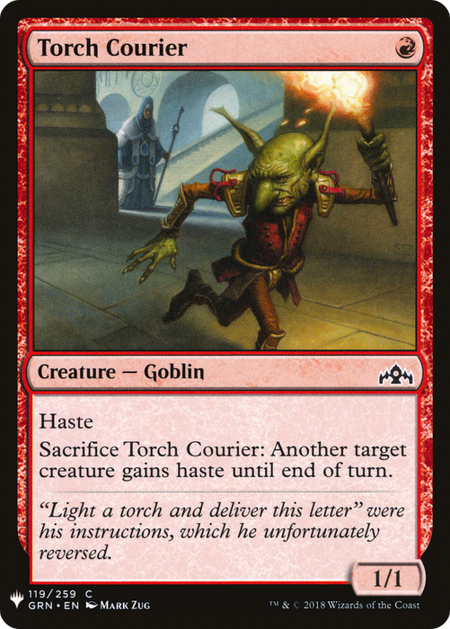 Torch Courier (LIST-GRN-119) - common