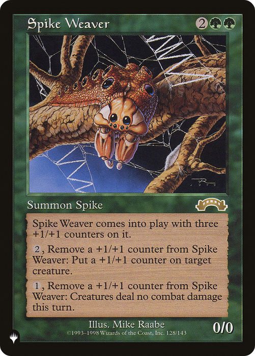 Spike Weaver (LIST-EXO-128) - rare