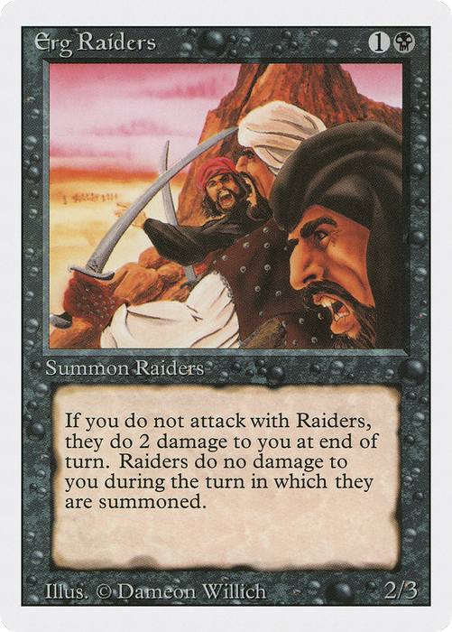 Erg Raiders (3ED-109) - common
