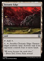 Tectonic Edge (M3C-384) - uncommon - Foil