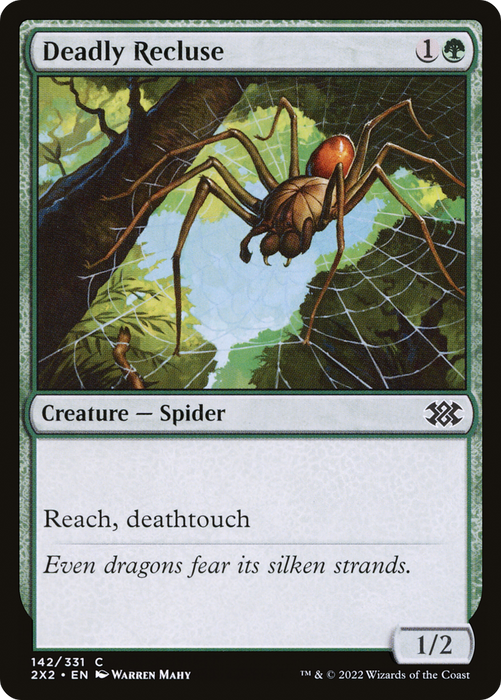 Deadly Recluse (2X2-142) - common - Foil