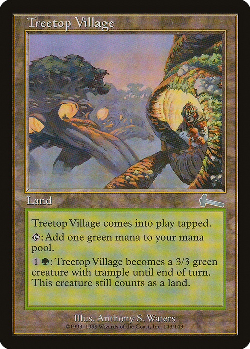 Treetop Village (ULG-143) - uncommon - Foil