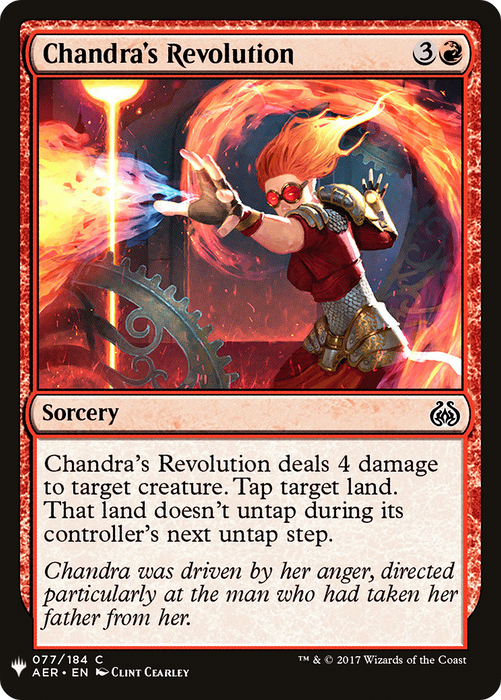 Chandra's Revolution (LIST-AER-77) - common