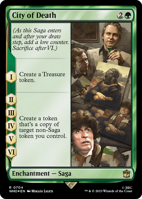 City of Death (WHO-704) - rare - Foil