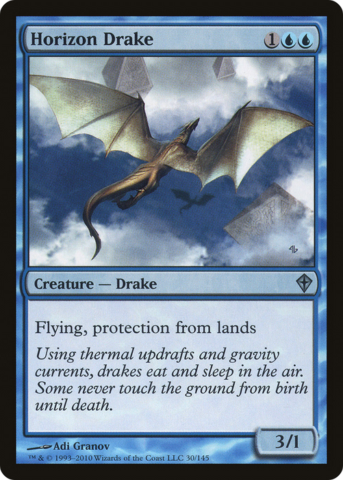 Horizon Drake (WWK-030) - uncommon - Foil