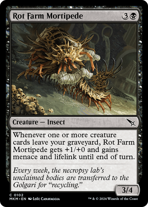 Rot Farm Mortipede (MKM-102) - common