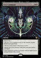 Gix's Command (PRM-105710) - rare - Foil