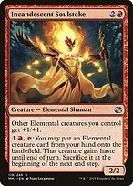Incandescent Soulstoke (MM2-119) - uncommon - Foil