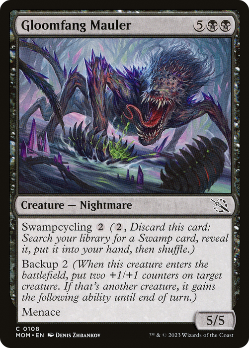 Gloomfang Mauler (MOM-108) - common - Foil