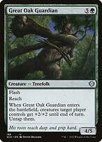 Great Oak Guardian (SCD-186) - uncommon