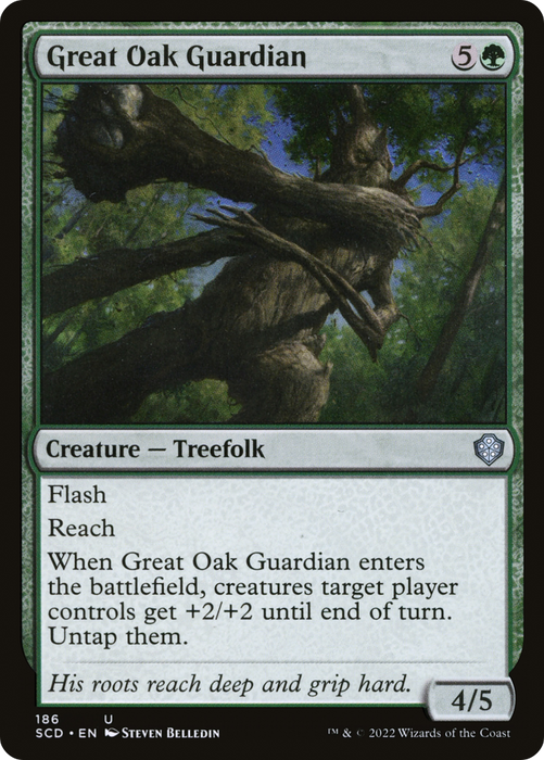 Great Oak Guardian (SCD-186) - uncommon