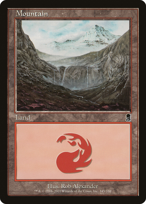 Mountain (ODY-345) - common - Foil
