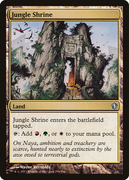 Jungle Shrine (C13-299) - uncommon