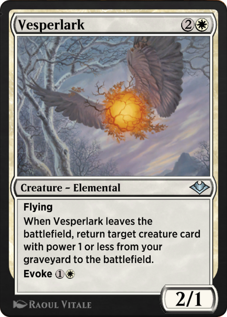 Vesperlark (J21-156) - uncommon