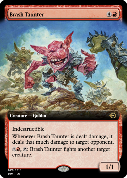 Brash Taunter (PRM-81974) - rare - Foil