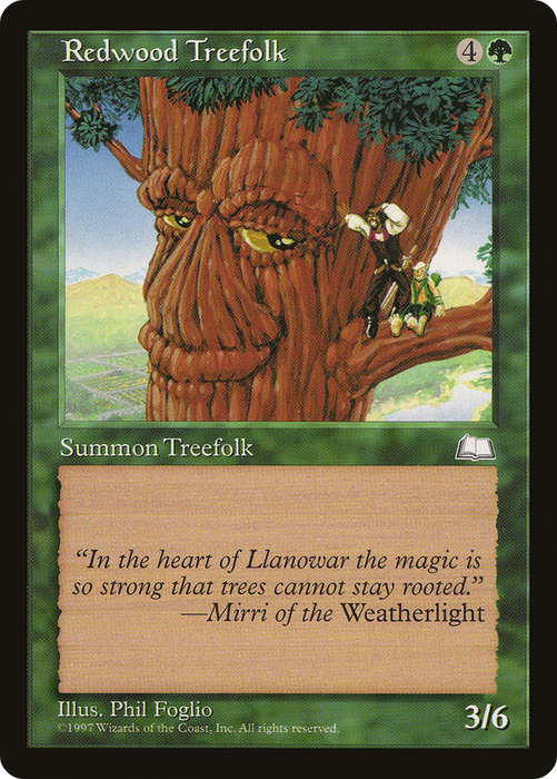 Redwood Treefolk (WTH-138) - common