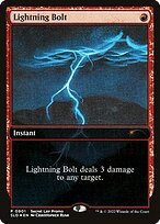 Lightning Bolt (SLD-901) - rare: (Full Art) - Foil