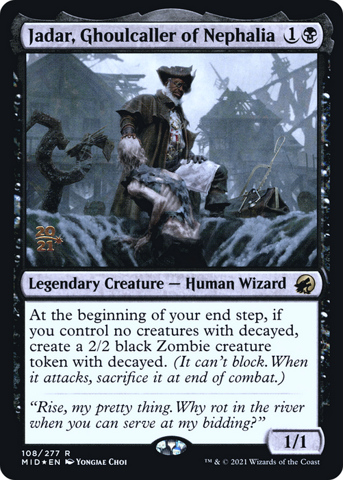 Jadar, Ghoulcaller of Nephalia (PRE-108S) - rare - Foil