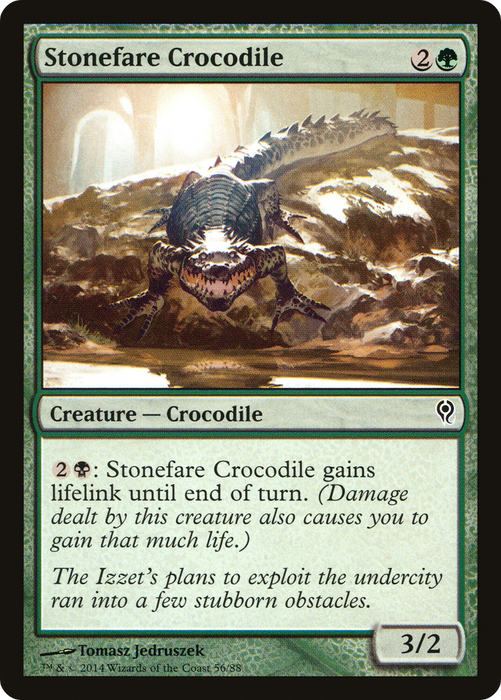 Stonefare Crocodile (DDM-056) - common