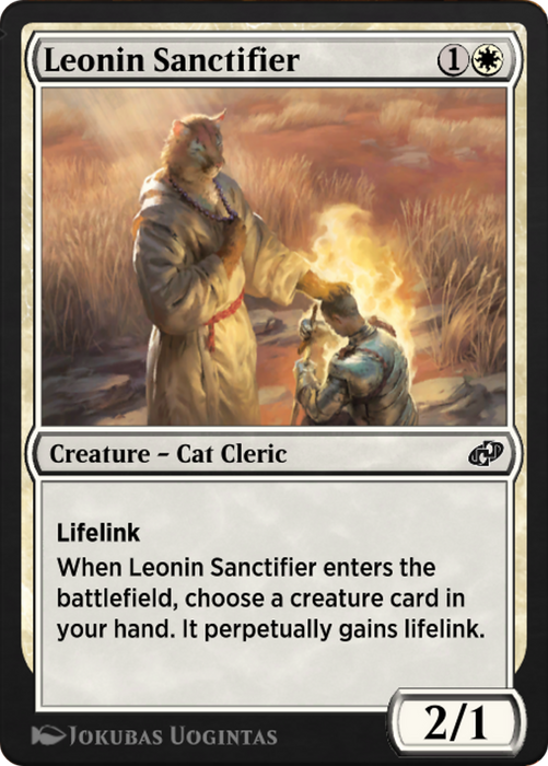 Leonin Sanctifier (J21-004) - common