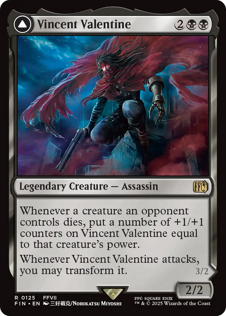 Vincent Valentine // Galian Beast (FIN-125) - rare - Foil