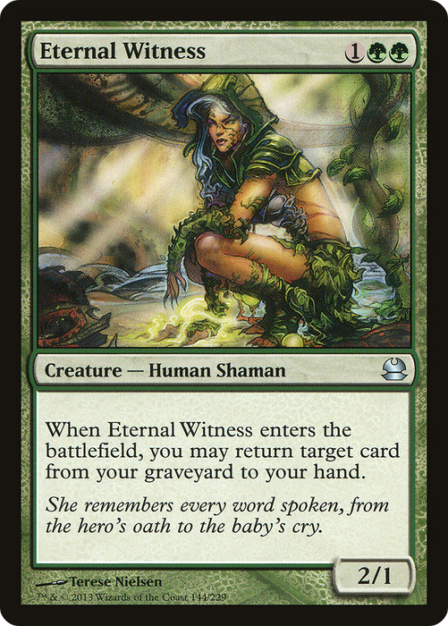 Eternal Witness (MMA-144) - uncommon - Foil
