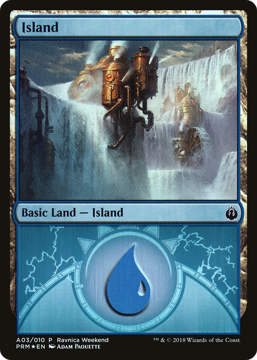 Island (LARP-A03) - common - Foil