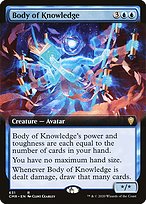 Body of Knowledge (CMR-631) - rare: (Extended Art) - Foil