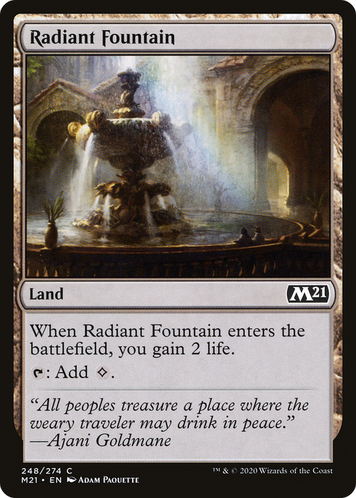 Radiant Fountain (M21-248) - common - Foil