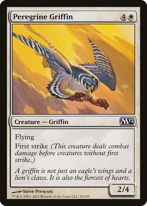 Peregrine Griffin (M12-029) - common