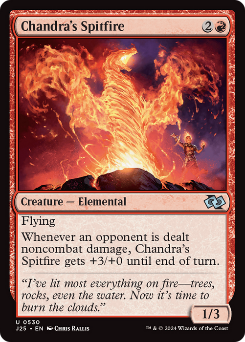 Chandra's Spitfire (J25-530) - uncommon