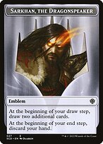 Sarkhan, the Dragonspeaker Emblem (TSCD-027) - common - Foil