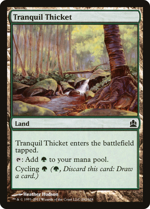 Tranquil Thicket (CMD-292) - common