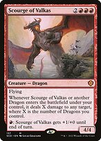 Scourge of Valkas (SCD-157) - mythic