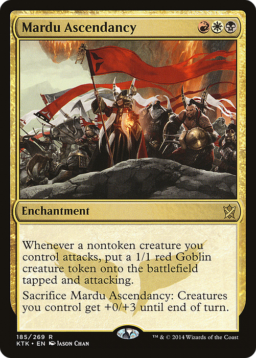 Mardu Ascendancy (KTK-185) - rare - Foil