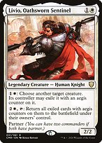 Livio, Oathsworn Sentinel (CMR-031) - rare