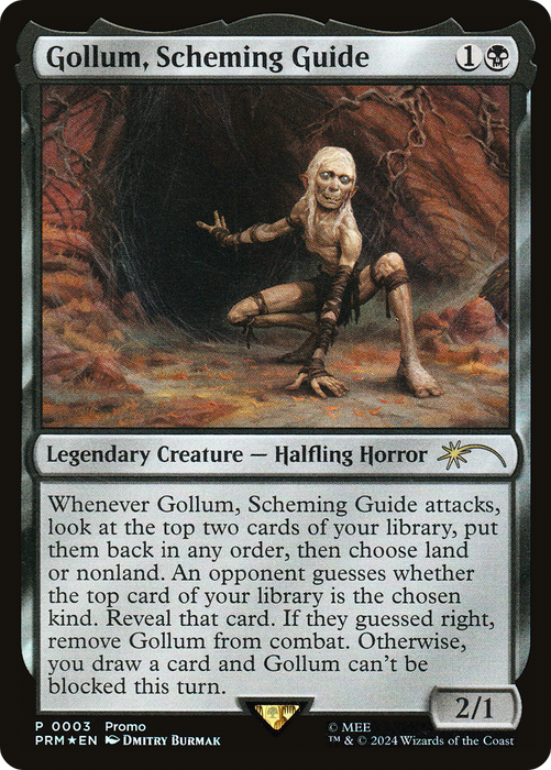 Gollum, Scheming Guide (UMP-003) - rare - Foil