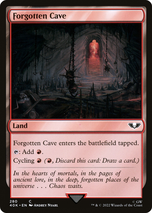 Forgotten Cave (40K-280) - common